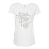 knittaz 4 life Maternity Scoop Neck T-shirt