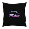 otter bullship Throw Pillow