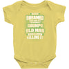 Grumpy Old Man Infant Clothing
