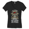I'm A Veteran Papaw T Shirt Women's V-Neck T-Shirt