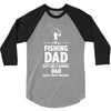 i'm a fishing dad   daddy 3/4 Sleeve Shirt