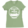 boats and hoes Ladies Fitted T-Shirt