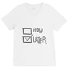 now or later V-Neck Tee
