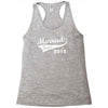 married since 2015   mens funny wedding marriage Racerback Tank