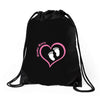 Custom baby girl name maternity design Drawstring Bags