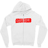 think outside the box thinker Zipper Hoodie