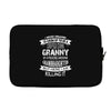 Super Cool Granny Of A Freaking Awesome Granddaughter Laptop sleeve