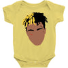 abstract design of xxxtentacion Baby Bodysuit