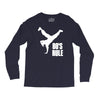 80's rule break dancer Long Sleeve Shirts