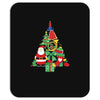 christmas tree made of bells stocking santa Mousepad