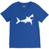 shark 'bite me' V-Neck Tee