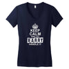 Keep Calm And Let Barry Handle It Women's V-Neck T-Shirt