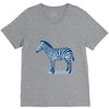 caged V-Neck Tee