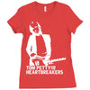 Tom Petty &amp; The Heart breakers 40th Anniversary Tour 2017 Ladies Fitted T-Shirt