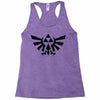 zelda triforce Racerback Tank