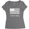 i don't kneel Women's Triblend Scoop T-shirt