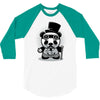 steampunk panda 3/4 Sleeve Shirt