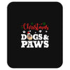 christmas dogs and paws Mousepad