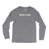 virginity is curable tee Long Sleeve Shirts