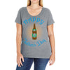 happy father's day Ladies Curvy T-Shirt