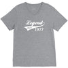 legend since 1977, funny V-Neck Tee