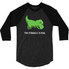 the struggle is real 3/4 Sleeve Shirt