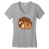 pancake Women's V-Neck T-Shirt