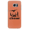 i iz on your shirt funny lolcat geek nerd tee cat s 3xl Samsung Galaxy S7 Edge