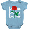 Love Rose Baby Bodysuit