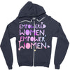 empowered women 4 Zipper Hoodie