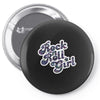 rock n roll girl Pin-back button