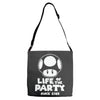 life of the party Adjustable Strap Totes