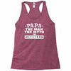 papa gift day shirt grandfather tee best Racerback Tank