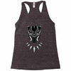 black panther minimalist Racerback Tank
