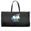 sad unicorn Weekender Totes
