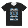Never Underestimate the Strength of a Prostate Cancer Warrior All Over Women's T-shirt