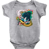 dragons by my side Baby Bodysuit