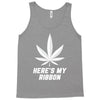 Support Lung Cancer Awareness With A White Cannabis Leaf Tank Top