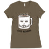 good morning Ladies Fitted T-Shirt