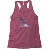 dolphin rider Racerback Tank