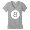 magic 8 ball Women's V-Neck T-Shirt