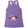 April Peeking Out Baby Girl in Spanish Racerback Tank