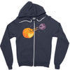 pluto hearts charon Zipper Hoodie