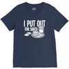 i put out for santa claus V-Neck Tee