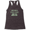 what part of binary code don't you understand Racerback Tank