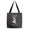 Bunny Happy Easter Tote Bags