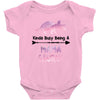 cool mama saurus Baby Bodysuit