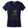 thug life Women's V-Neck T-Shirt