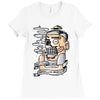 you burn yourself Ladies Fitted T-Shirt