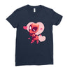 KISS ME PLEASE Ladies Fitted T-Shirt